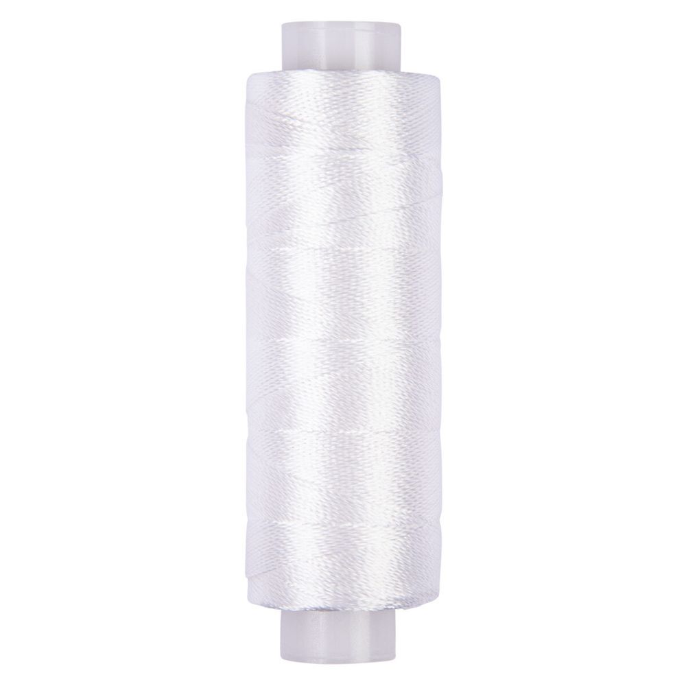 Нитки вышивальные Gamma V150/2, 10х200 ярдов, 183 м, 3476 белый