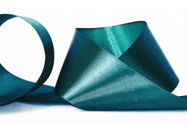 Лента атласная 1-сторонняя 50.0 мм / 33±2 метра, 107 т-зеленый, Gamma