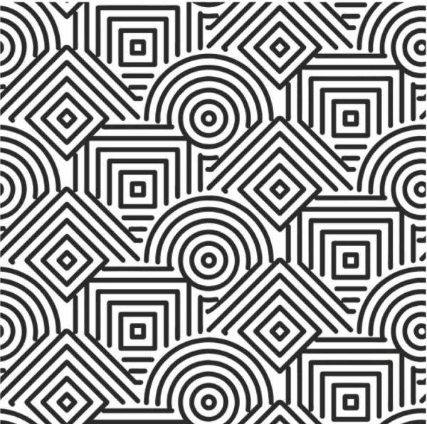 Текстурный лист Craft&Clay TSN, 26 Геометрия