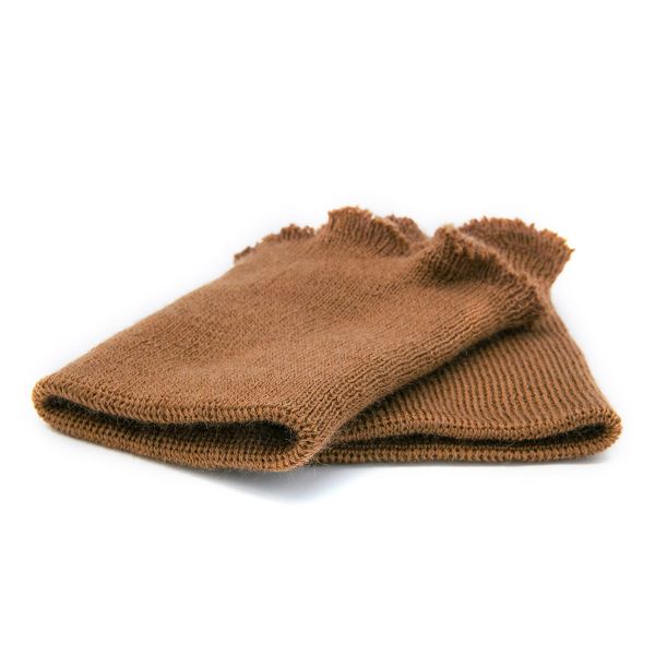 Манжеты трикотажные 7.0х9.0 см, 1 пара, тонкие 14кл. 1х1, 075 бежевый