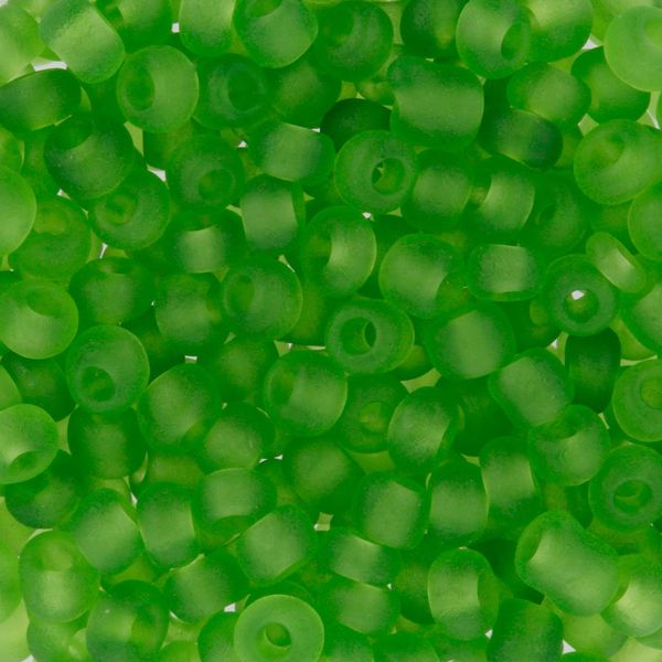 Бисер Zlatka 8/0, 100 г (10х10 г), №0007M зеленый, GR