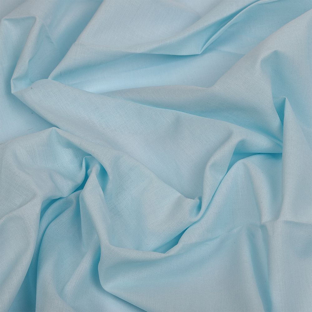 Батист 72 г/м², 150 см / 1 метр, TBY.Bt.22.1, цв.св.голубой