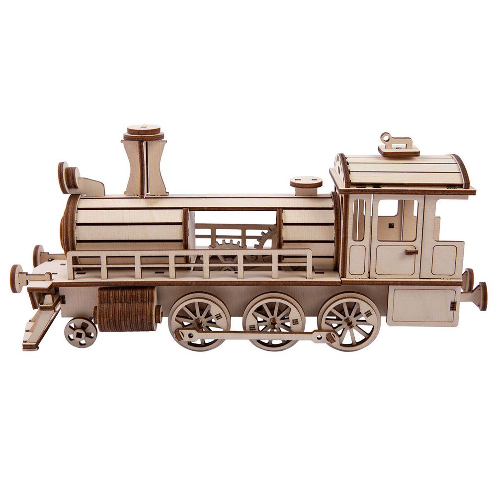 Пазл 3D MGR-8, серия Механика, Паровоз, Rezark MGR-8