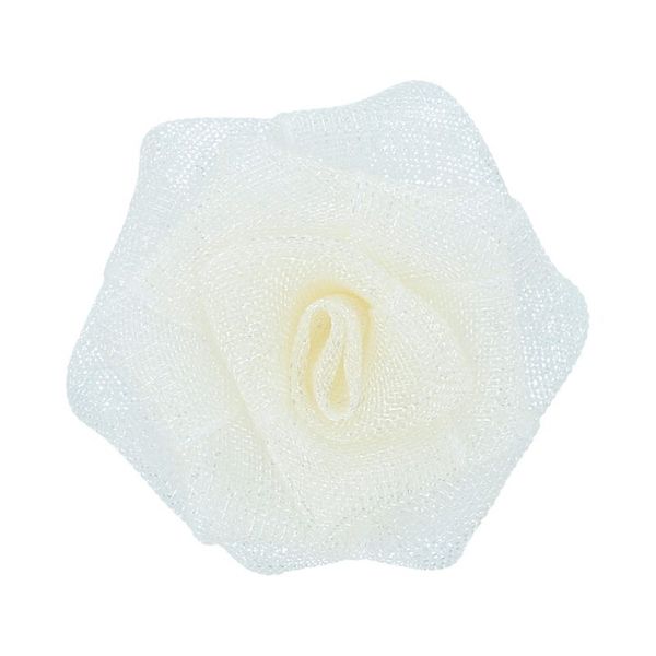 Цветочки пришивные 3х3 см, 6 шт, №003 бледно-кремовый, Blitz 73