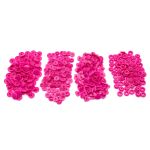 Кнопка рубашечная фигурная Сердце 12,5/10мм пластик (≈100 шт) New Star (580 маджента)