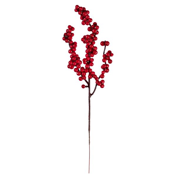 Веточка с ягодами 3 шт, 30 х, 01, Blumentag VDJ-38