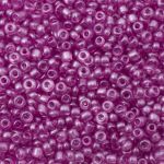 Бисер Astra&Craft 11/0 (2.1 мм), 200 г (10х20 г), цв. 906-О сиреневый/прозрачный