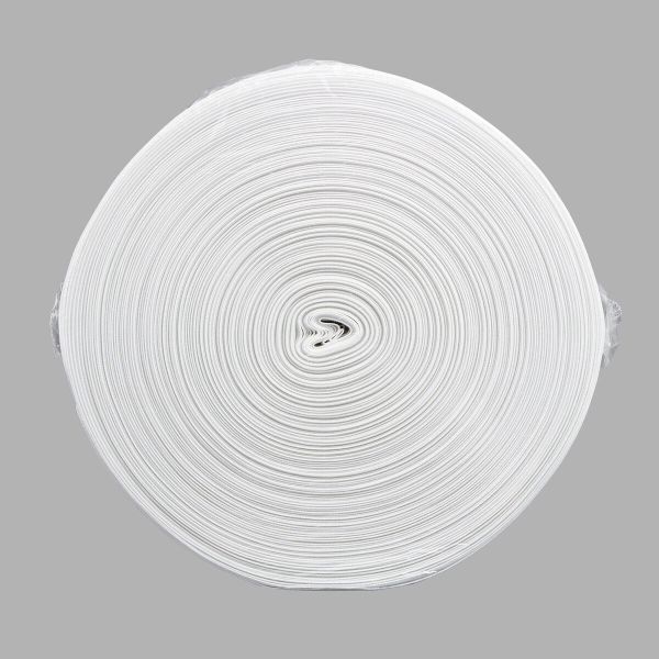 Лента (тесьма) шторная: сборка параллельная (1:2) 65 мм / 100 метров, равномерная