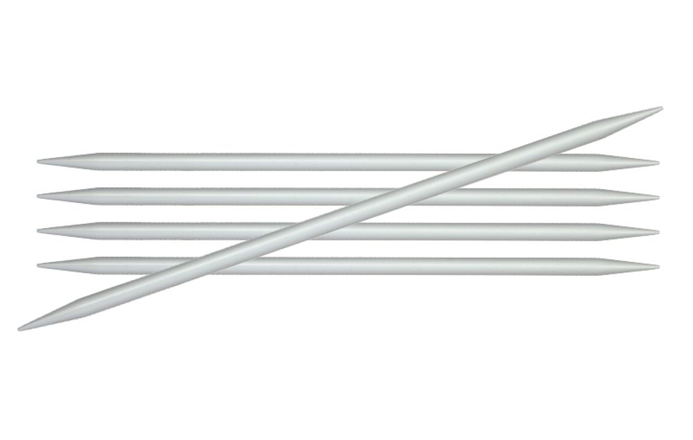 Спицы чулочные Knit Pro Basix Aluminum ⌀2 мм, 20 см, 45111