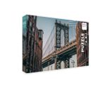 Пазл 500 элементов, Вид на Бруклинский мост. Нью-Йорк, PZL-500/45, Фрея