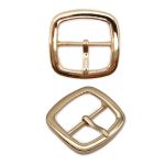 Пряжка ременная металл 25 мм, золото цв.02, 10 шт