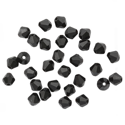 Бусины стекло 6х6 мм, 30 шт, Astra&Craft, 801