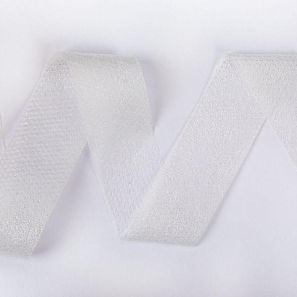 Тесьма усиленная 20 мм, (фасовка) 5х2.5 м, белый, Gamma P020/S2201A/BIALY/V+SP