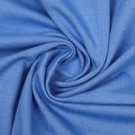 Футер 2-нитка петля поликоттон стрейч 220 г/м², 160 см / 3 метра, ФУТ2Х.TBY.ХЛ-ПЭ.S144.3, цв.S144 голубой