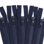 Молния трактор Arta Т6 (6 мм) 1 зам., разъем., 65 см, цв. 044 т.синий, уп.5 шт