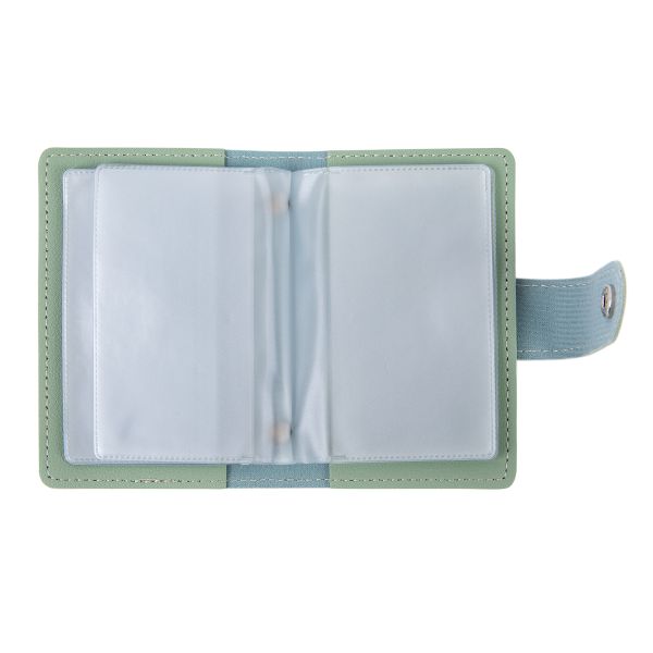 Визитница 11х7.5 см, полиуретан, №02 апельсин, Lol&Pop LLP-400