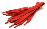 Шнурки хлопковые 8 мм, 120 см, 1 пар(a), №07 красный, Gamma ХБ-321/8