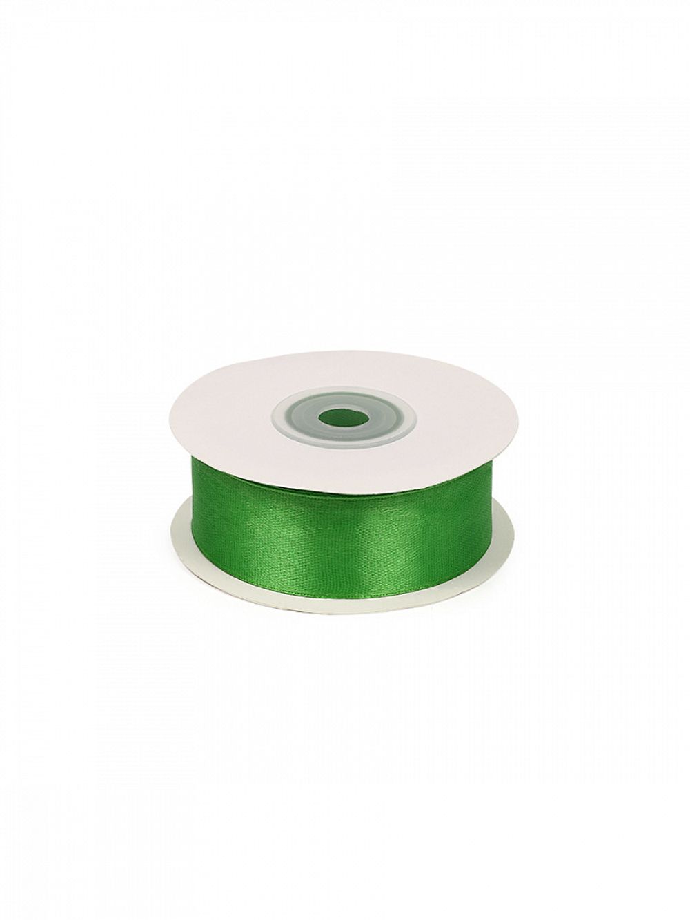 Лента атласная 1-сторонняя 25.0 мм / 22.5±1 метра, 3042 зеленый, Magic4Hobby
