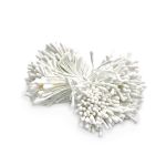 Тычинки для искусственных цветов 6см (белый)