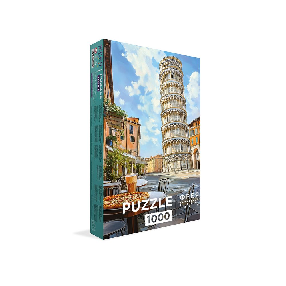 Пазл 1000 элементов, PZL-1000/97 Вид на Пизанскую башню, Фрея