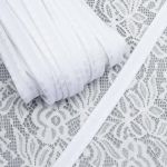 Резинка бельевая (бретелечная) 14.0 мм / 25 метров, ST/33, белый