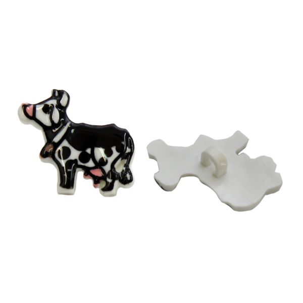Пуговицы детские Корова (QN925-W2) 39/1 (920), 36 шт