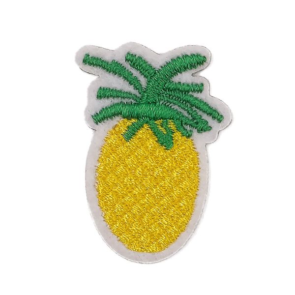 Термоаппликация Ананас, 2.4х3.3см, Hobby&Pro