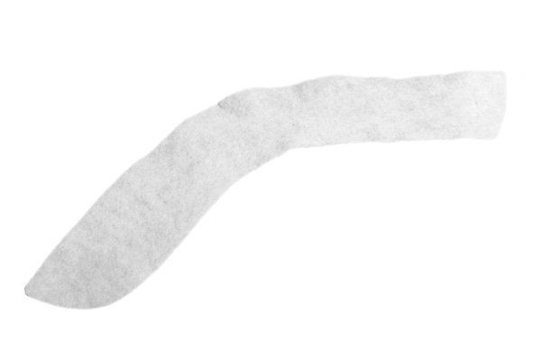 Подокатники мужские 326х85х56х375 мм, АТ.ПП1119 белый, 50 пар