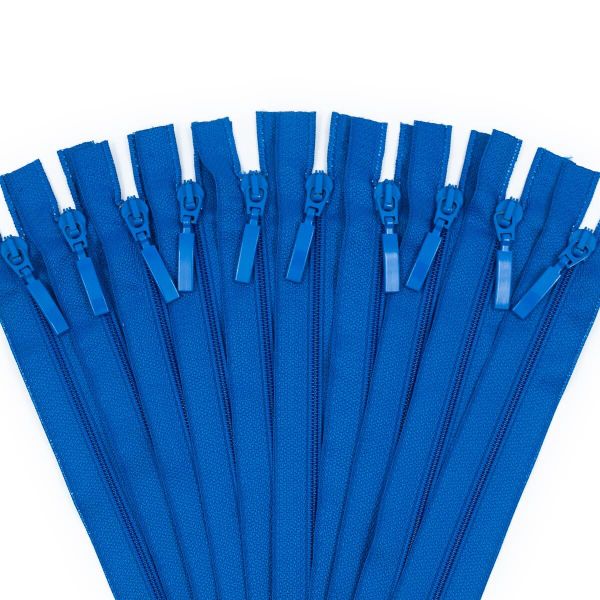 Молния спираль (витая) Arta Т5 (5 мм) 1 зам., н/раз., 18 см, цв. 115 синий, уп.10 шт