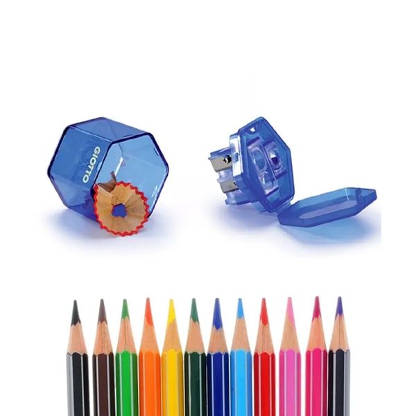 Точилка для карандашей c 3-мя отверстиями, Giotto F23300000