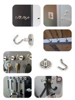 Крючок на неодимовом магните E25, 2 шт