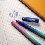 Ручка стираемая гелевая ⌀0.5 мм, 1 мм, 12 шт, 43500/02 цвет чернил: синий, Carioca OOPS Easy 43500/02