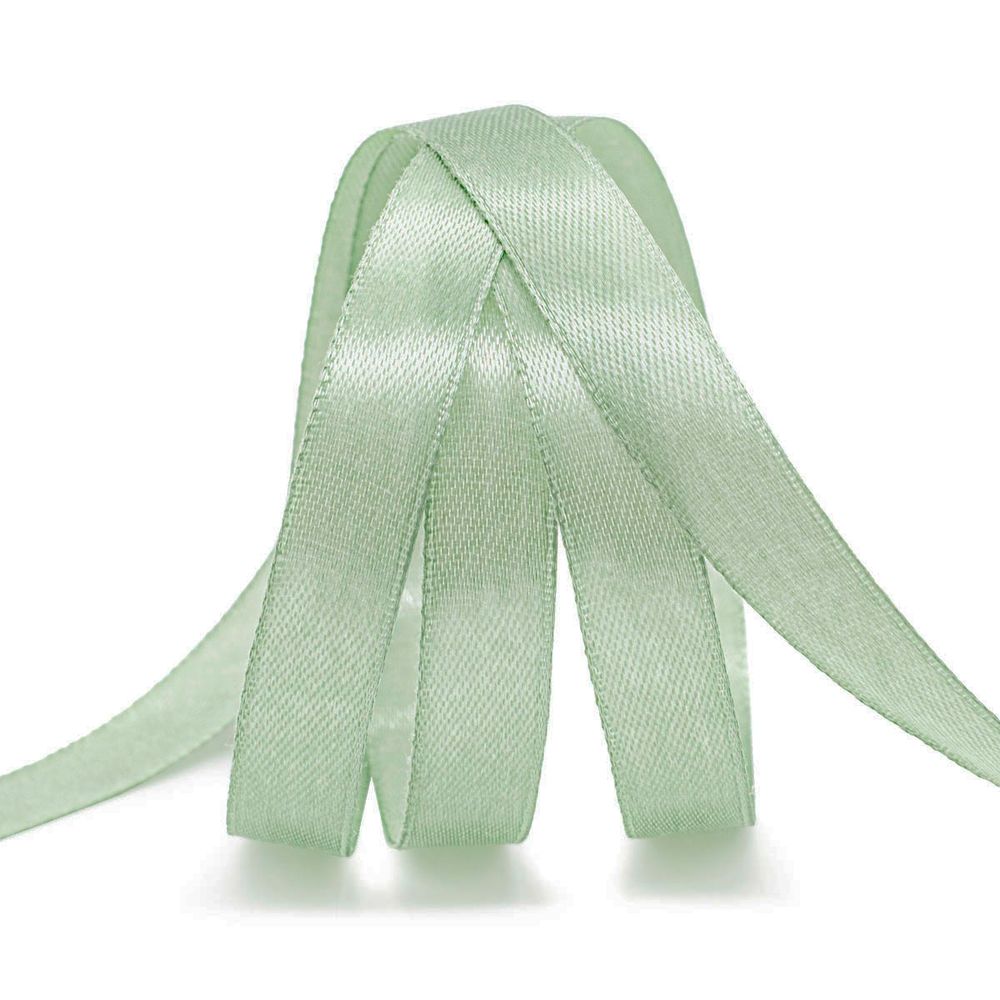 Лента атласная 1-сторонняя 12.0 мм / 22.86±1 метров, 098 мятный, Globus