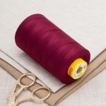 Нитка универсальная Gutermann Mara 120/2, 5000 м, 700185, 369 винный, 1 катушка