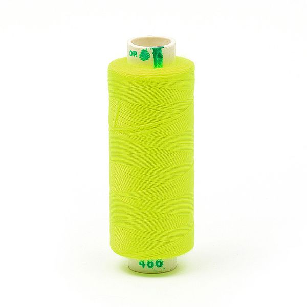 Нитки швейные бытовые Dor Tak 40/2, 366 м / 10 кат., 466 желтый