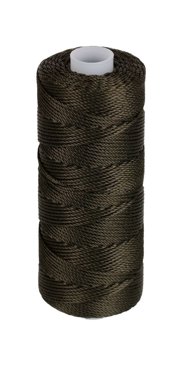 Нитки капроновые 375К 100% полиамид 120 м, 03 хаки