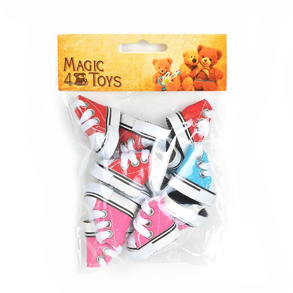 Набор кеды для кукол 61350, цв. ассорти 35 мм, уп. 6 пар