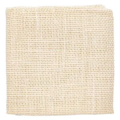 Ткань для рукоделия рогожка 100% лен 48х45см, молочный