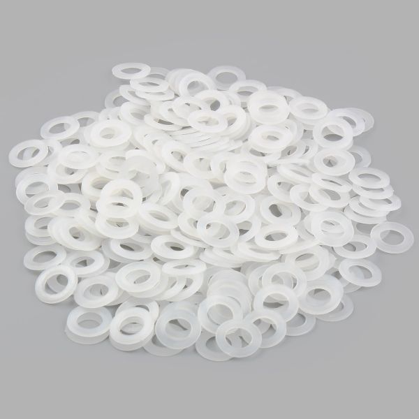 Кольцо уплотнительное под блочку ⌀8 мм (№5), пластик, 100 шт