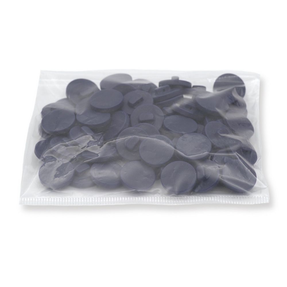 Пуговицы на ножке 28L (18мм), пластик (Navy (т.синий матовый)), 72 шт, CN K-33