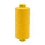 Нитка особо тонкая Gutermann Mara №150 (150/2), 1000 м, 713953, цв. 106 темно-желтый, 1 катушка