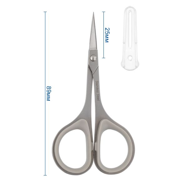 Ножницы рукодельные 8.9 см, с прорезиненными ручками, Gamma ROS-04