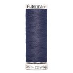 Нитки универсальные Gutermann Sew-all 100 (200 метров), 5 кат. | 875 серо-черничный