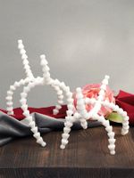 Скелет для игрушки с хвостом 23 см, передние лапы 7 звеньев 8см задние лапы 9 звеньев -10см