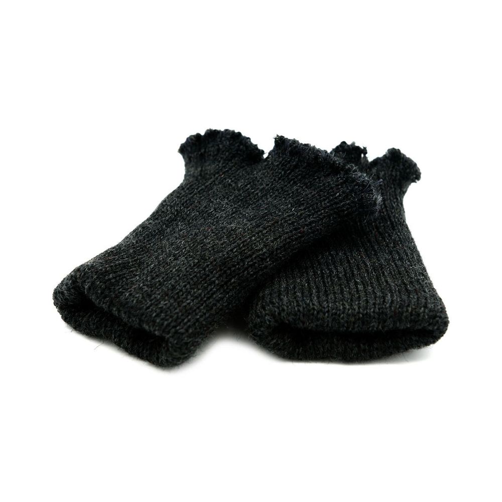 Манжеты трикотажные 7.0х9.5 см, 1 пара, плотные без шва, 373/м антрацит