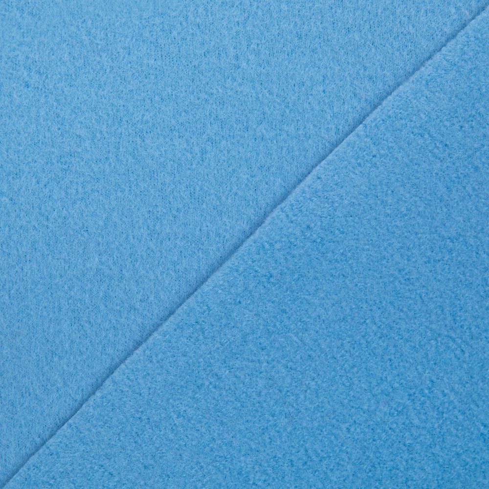 Флис 2-сторонний 280 г/м², 150х160±5 см, голубой/blue, Gamma FG-005N