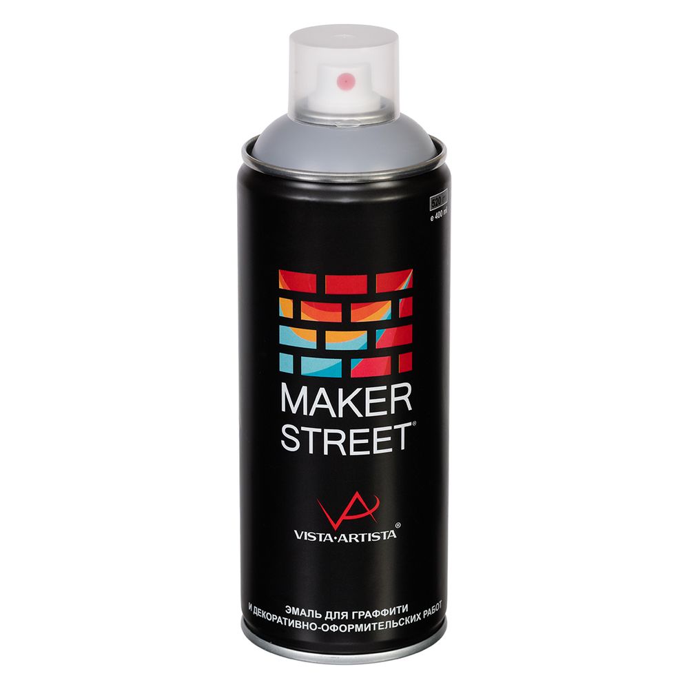Эмаль для граффити 400 мл, 707 Серый тюлень, Makerstreet, MS400