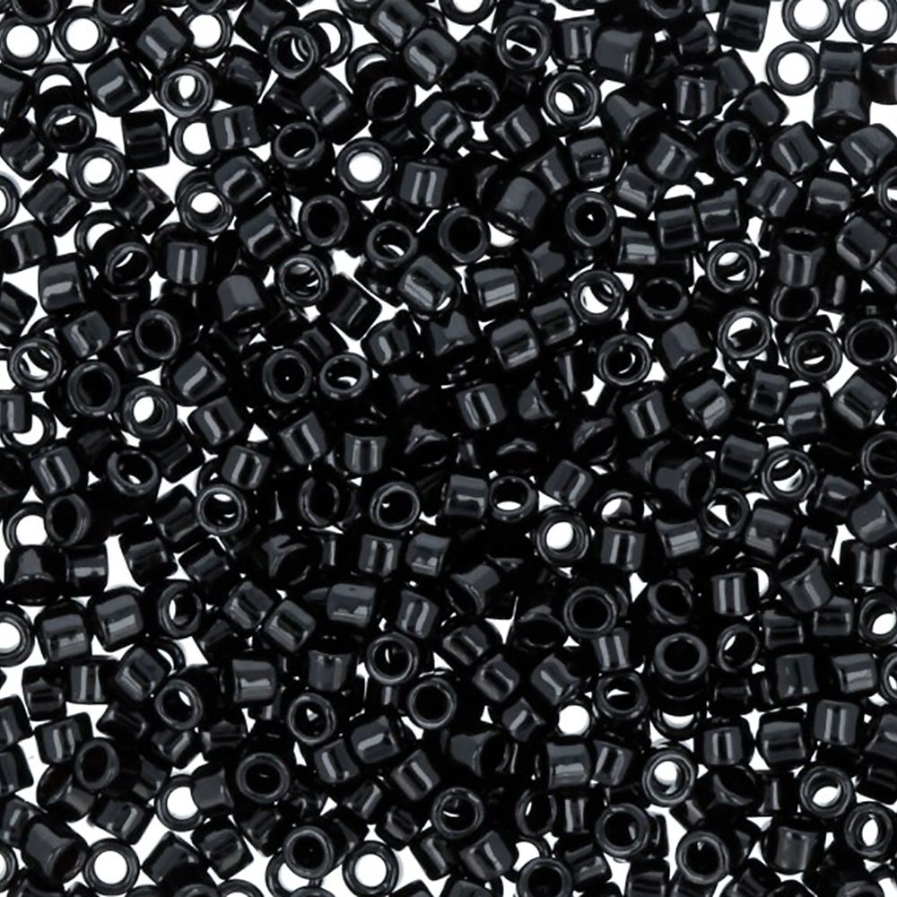 Бисер Toho 11/0 Treasure 1 (1.6 мм), 500 г, 0049 черный Бисер Toho 11/0 Treasure 1 (1.6 мм), 500 г, 0049 черный