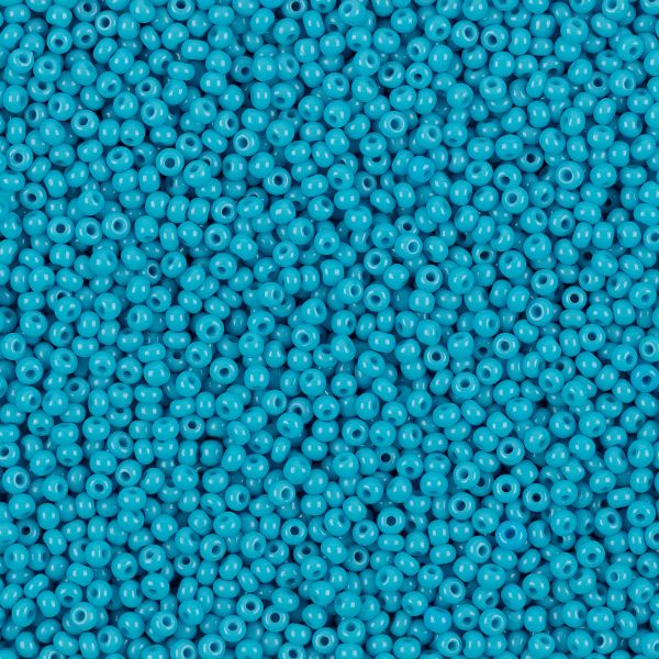 Бисер Preciosa 12/0 (2 мм), 50 г, 63030 бирюзовый, 311-19001