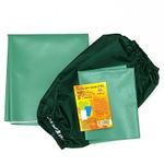 Набор для труда (клеенка и нарукавники) 100% полиэстер, т.зеленый, 3705